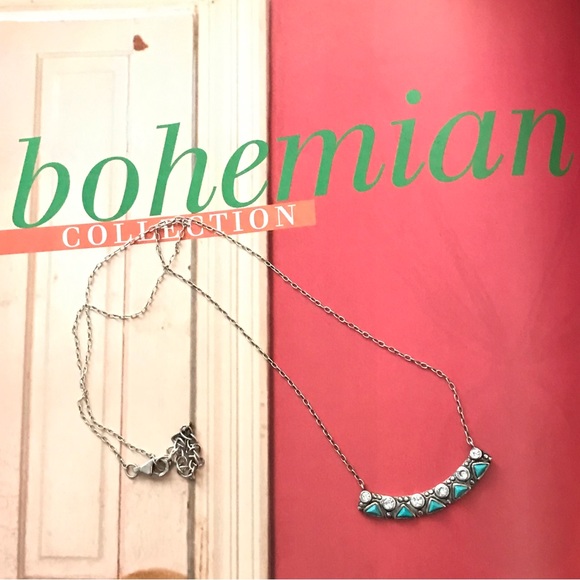 Silpada Sterling Silver Mini Bib Southwest Necklace - Picture 4 of 7